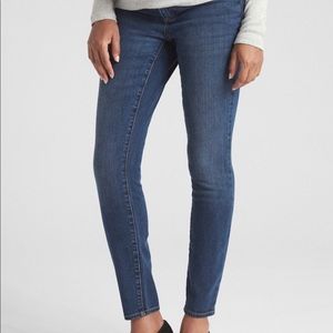 GAP Maternity Inset Panel True Skinny Jeans